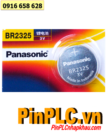 Panasonic BR2325; Pin 3v lithium Panasonic BR2325 _Made in Indonesia